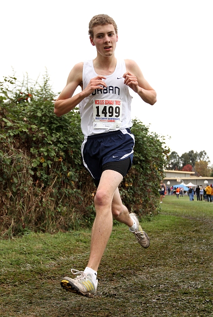 2010NCSXC BD5-1060.JPG - 2010 North Coast Section Cross Country Championships, Hayward High School, Hayward, California